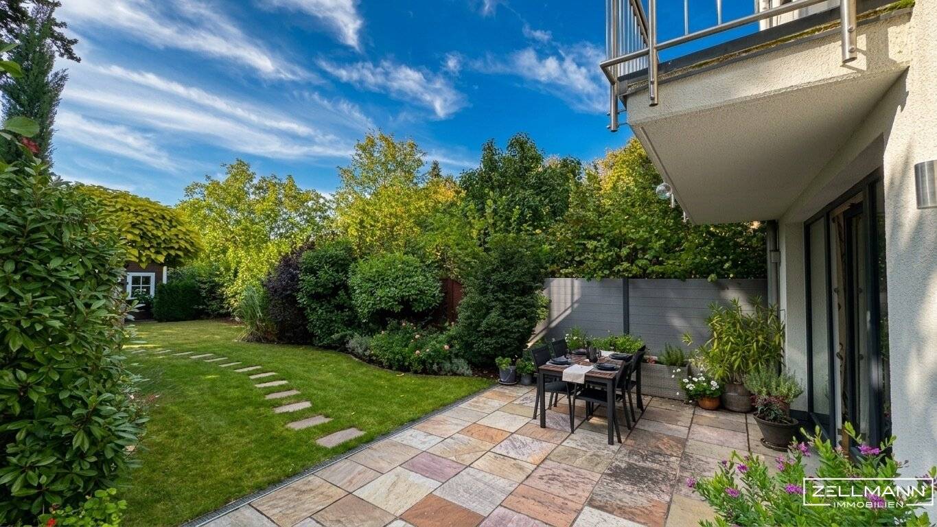 Modernes Wohnen am Grünrand Wiens – elegantes Haus mit Südgarten nahe den Maurer Weinbergen | ZELLMANN IMMOBILIEN