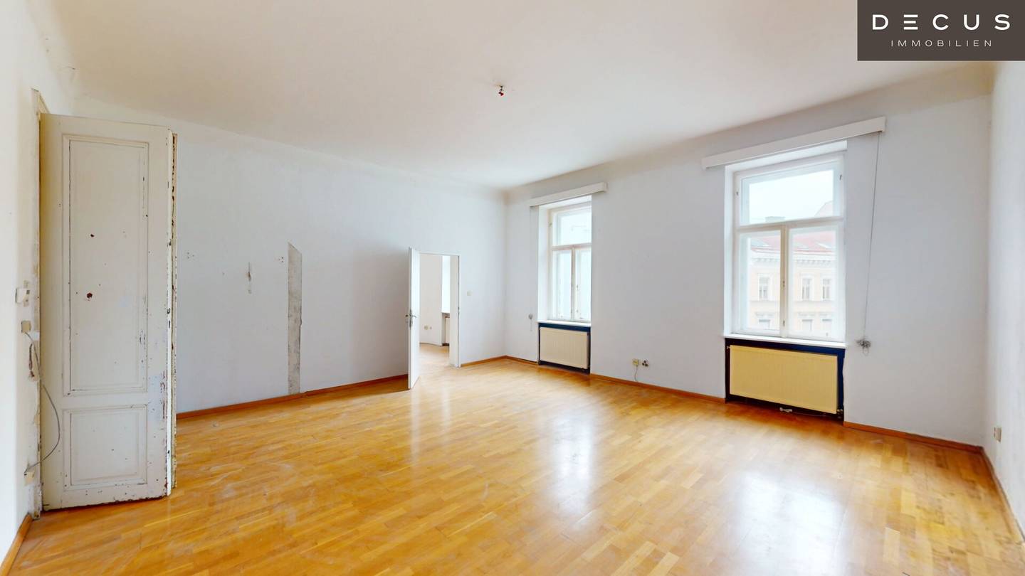 Altbauwohnung mit Balkon nahe Augarten