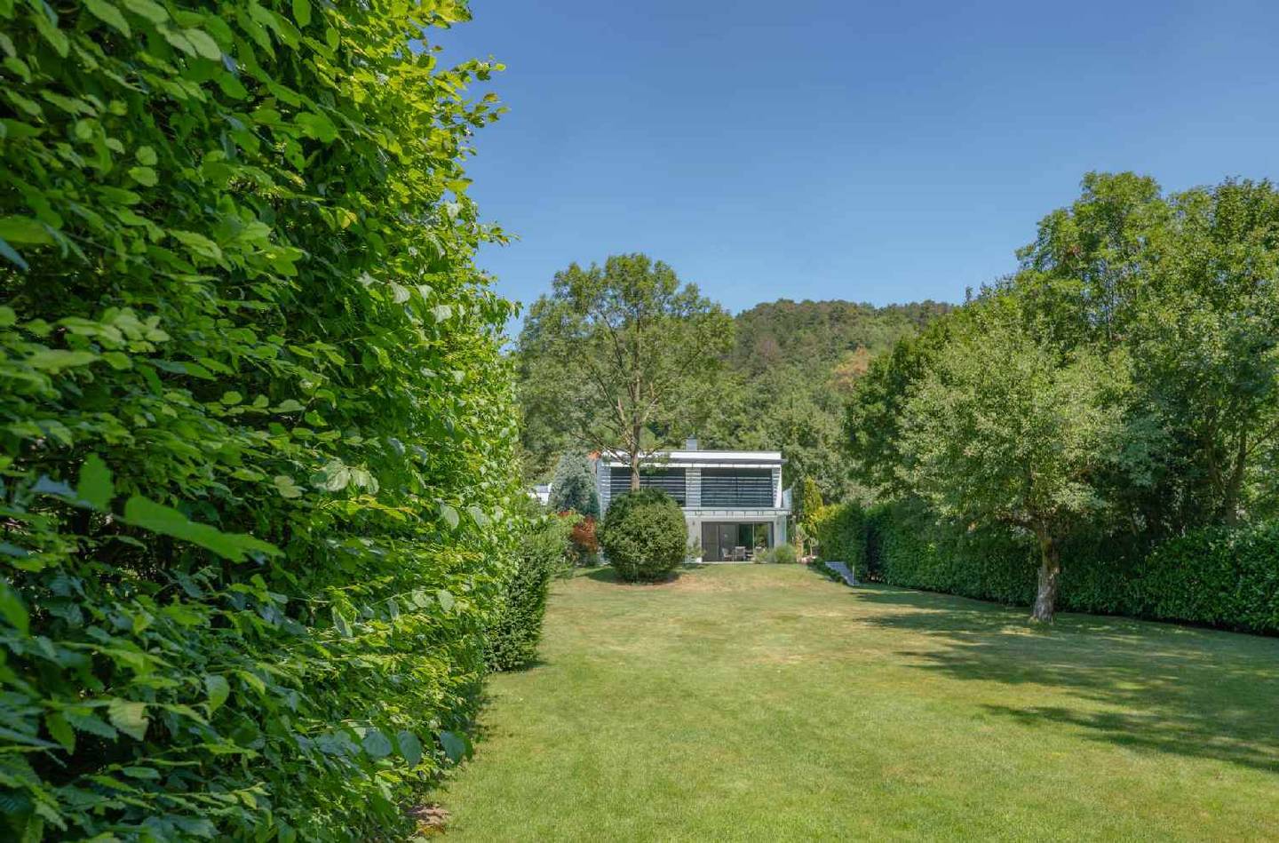 Single-family house with pool garden and solar system in Weidling
