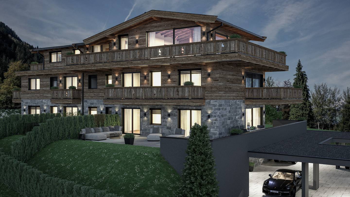 Lichtdurchflutete Maisonettewohnung mit Kamin und Garten