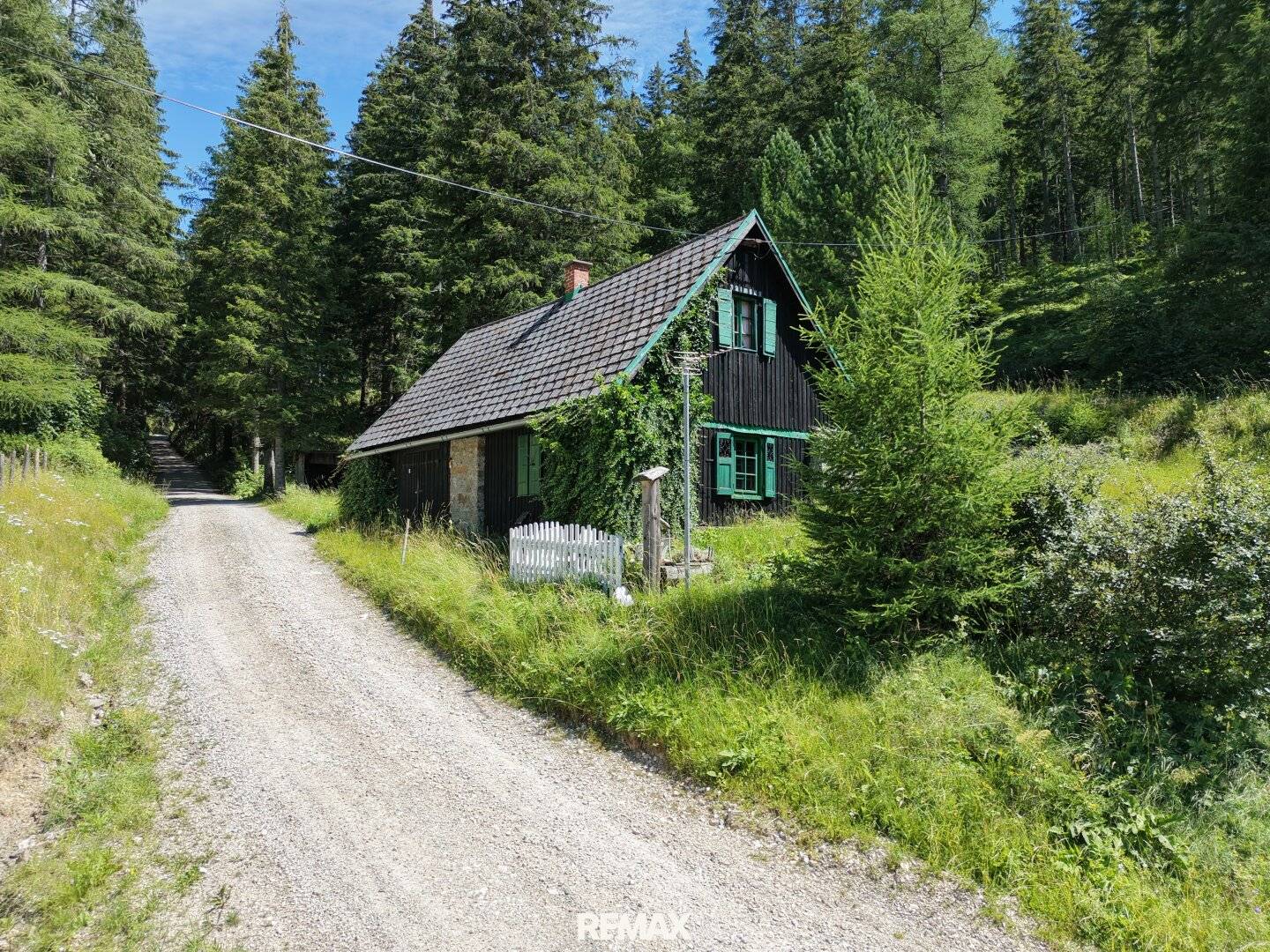 Almhütte mit Dachraum und Sternblick