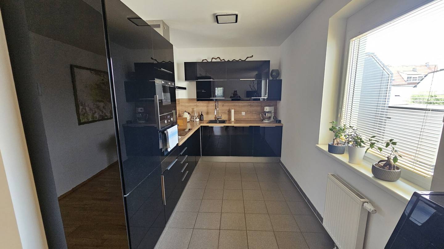 Modern apartment with balcony terrace and garage