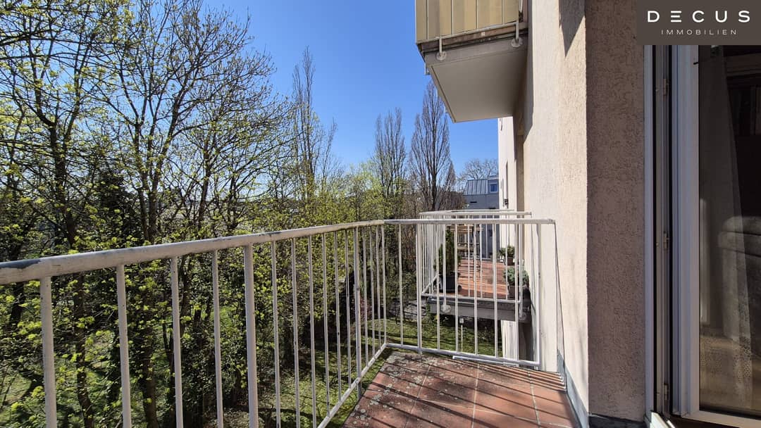 Wohnung mit Balkon Grünblick Hoflage