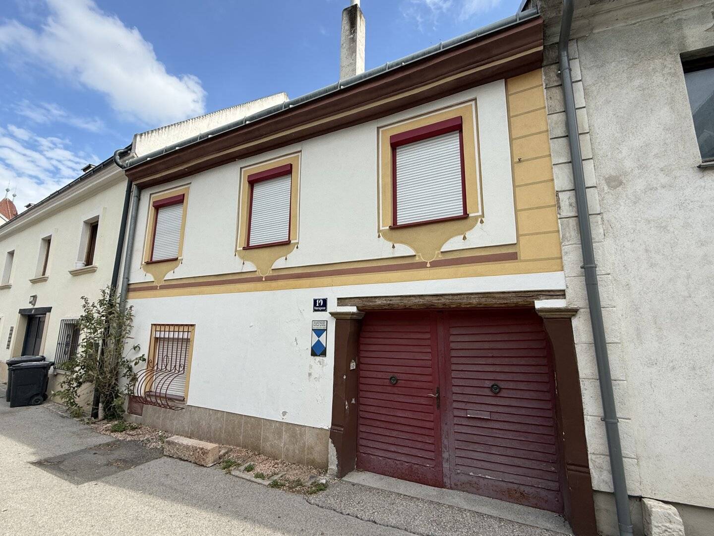Historisches Stadthaus mit Dachterrasse und Innenhof