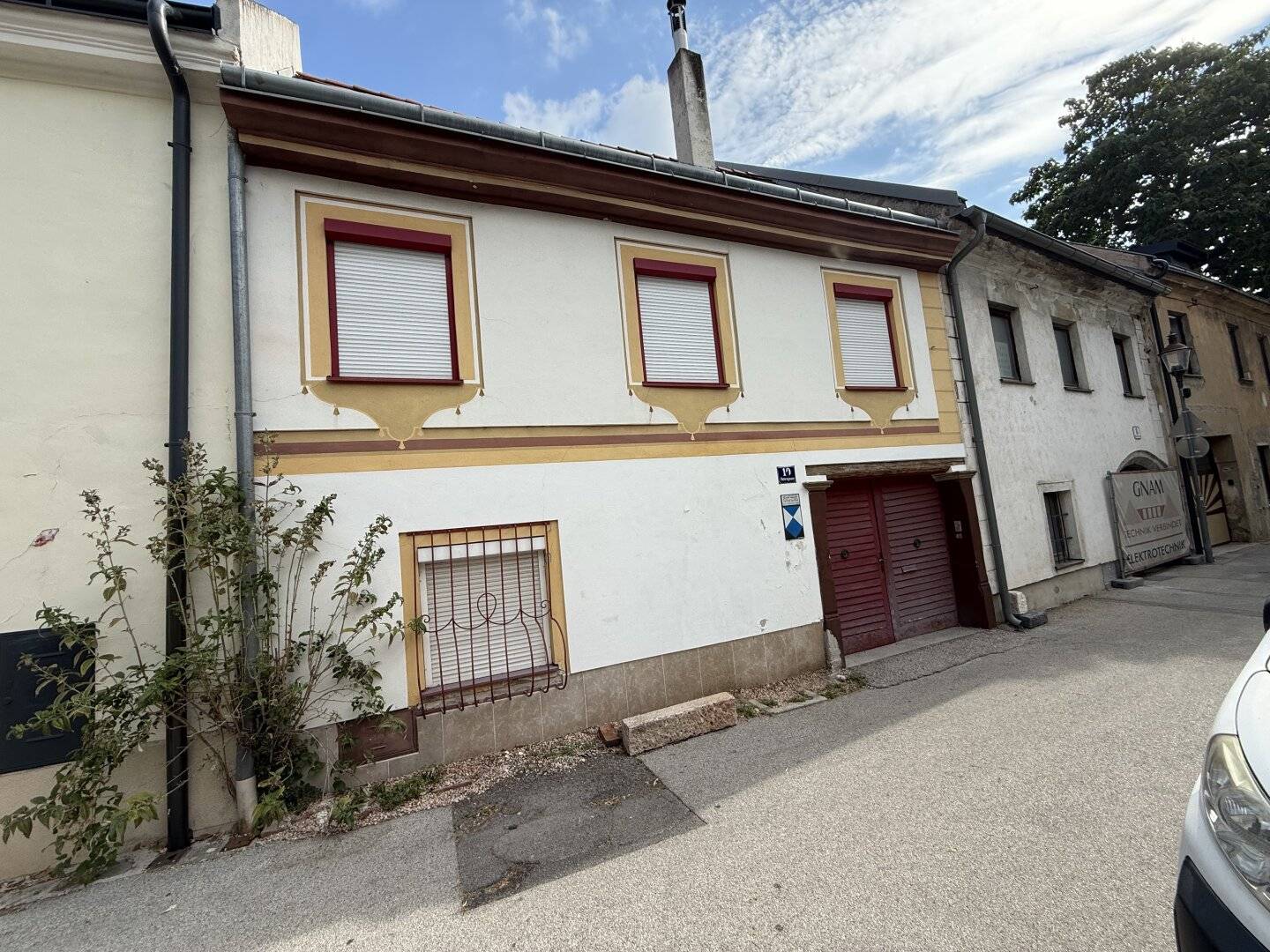 Historisches Stadthaus mit Dachterrasse und Innenhof