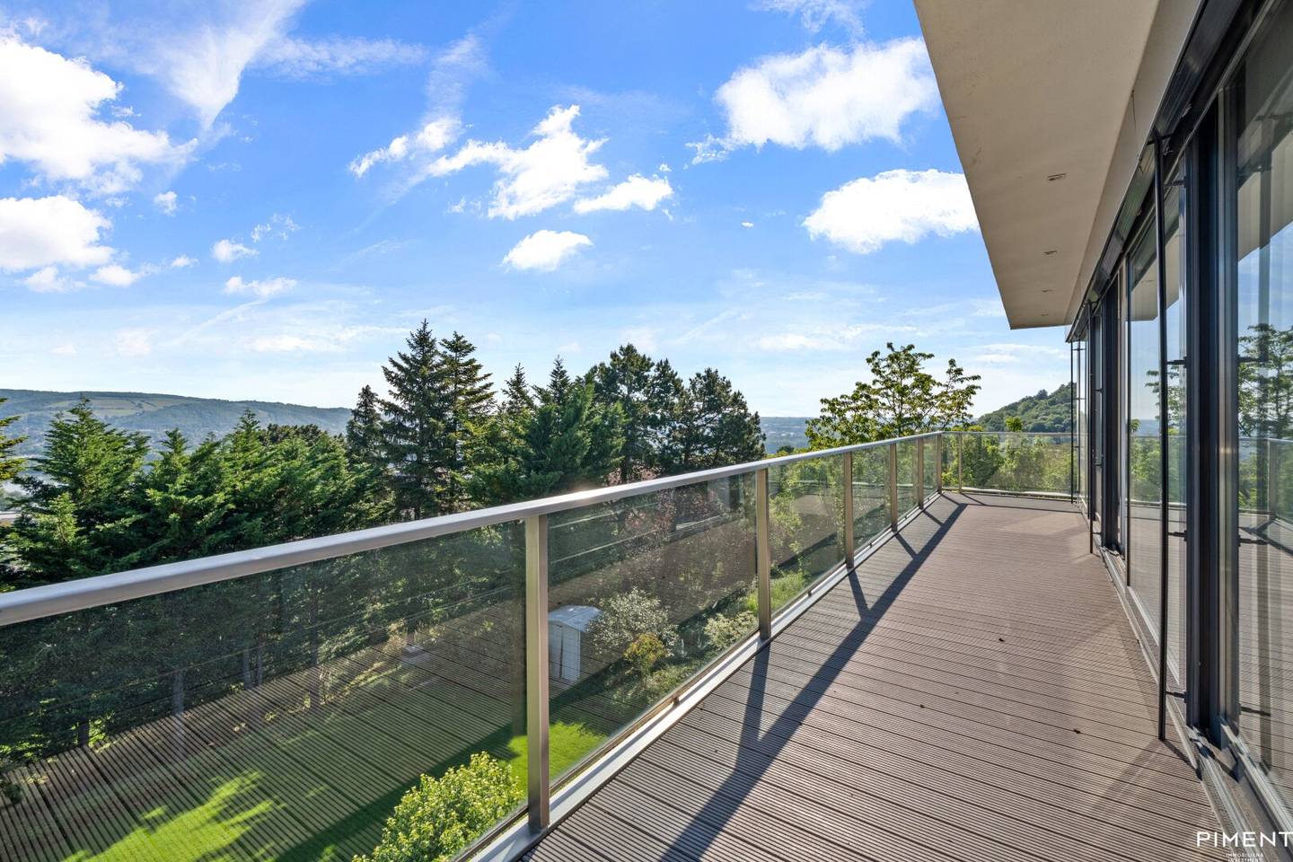 Einfamilienhaus mit Garten und Panorama am Leopoldsberg