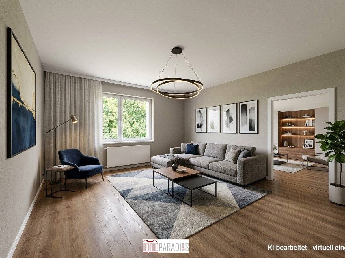 Well-maintained apartment with loggia and panoramic view