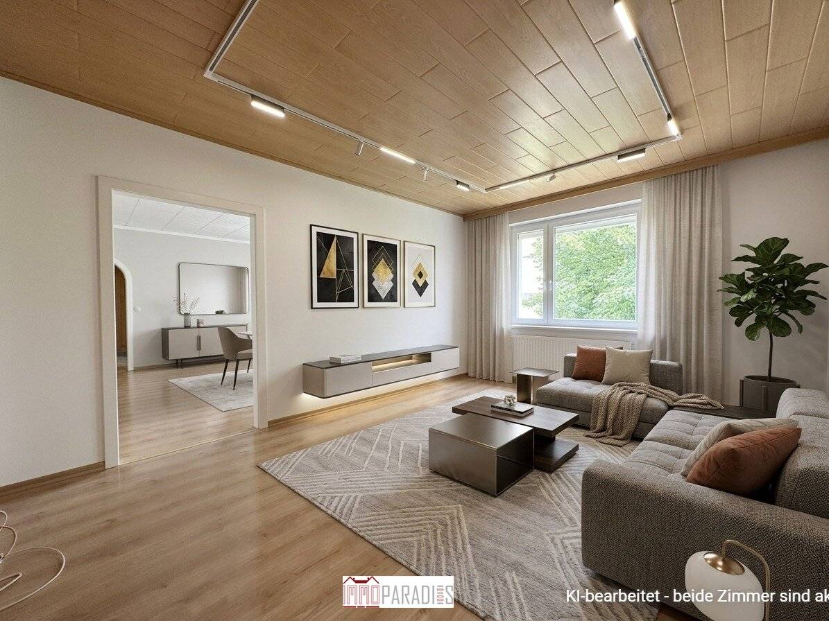 Gepflegte Etagenwohnung mit Loggia und Fernblick