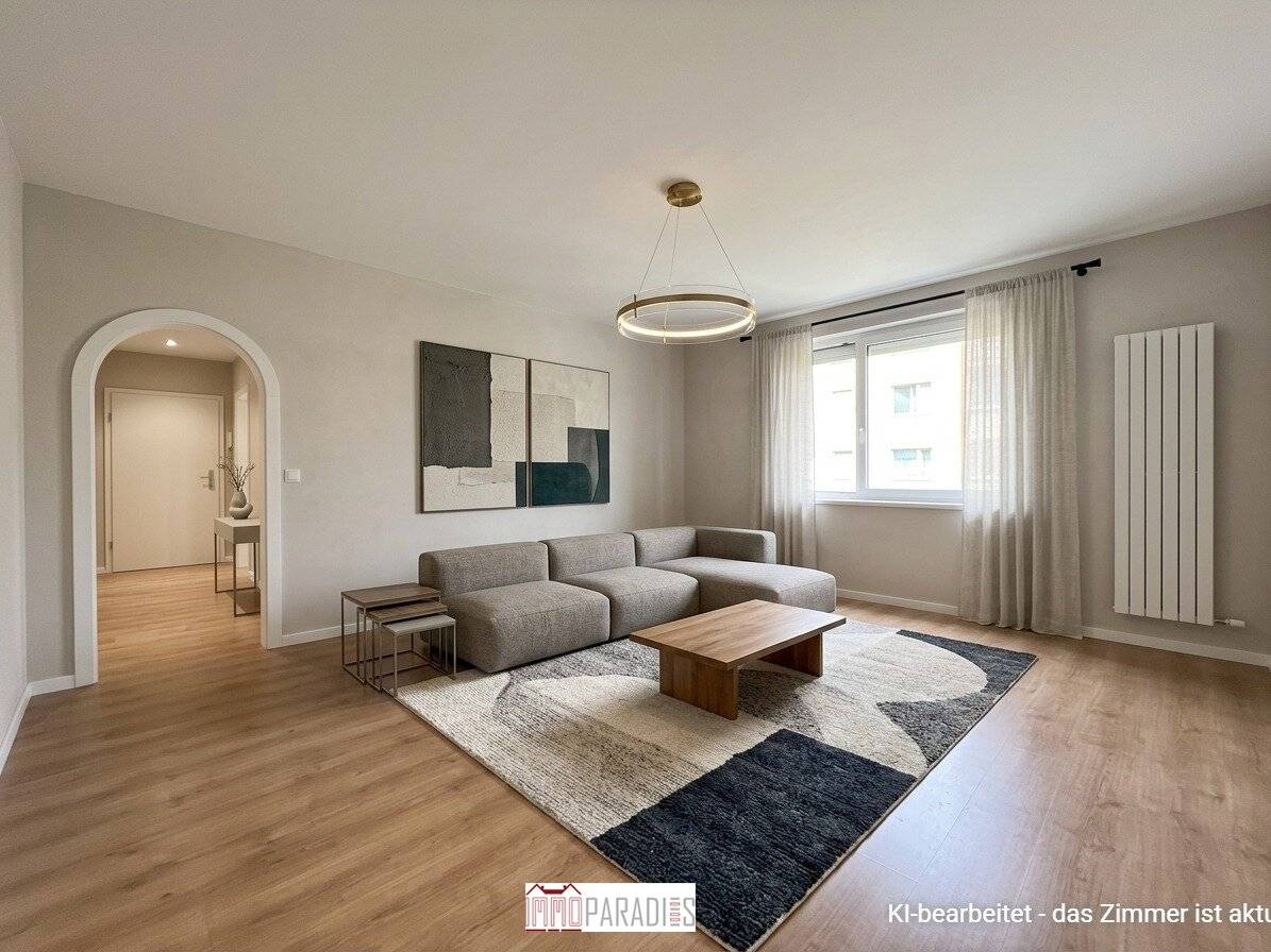 Gepflegte Etagenwohnung mit Loggia und Fernblick