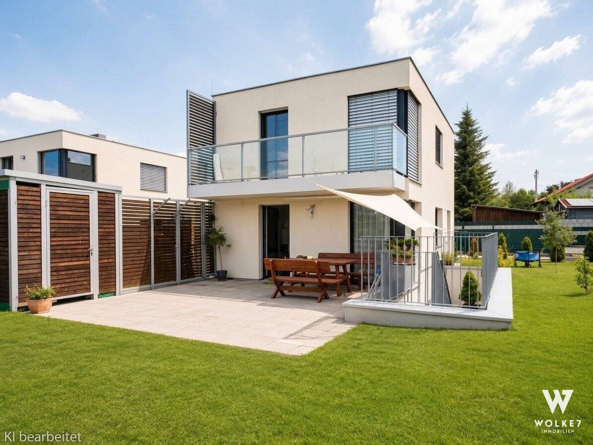 Modernes Einfamilienhaus mit Garten und Photovoltaik in Breitenlee