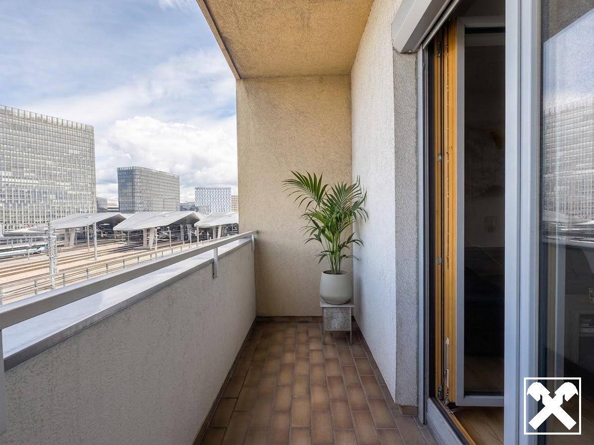 Apartment with Balcony Loggia and Distant View