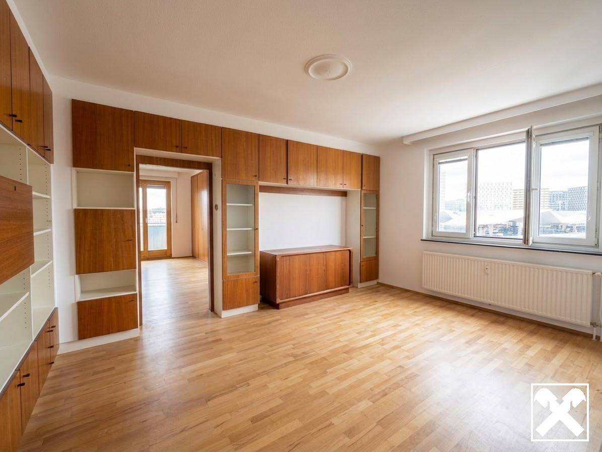 Apartment with Balcony Loggia and Distant View
