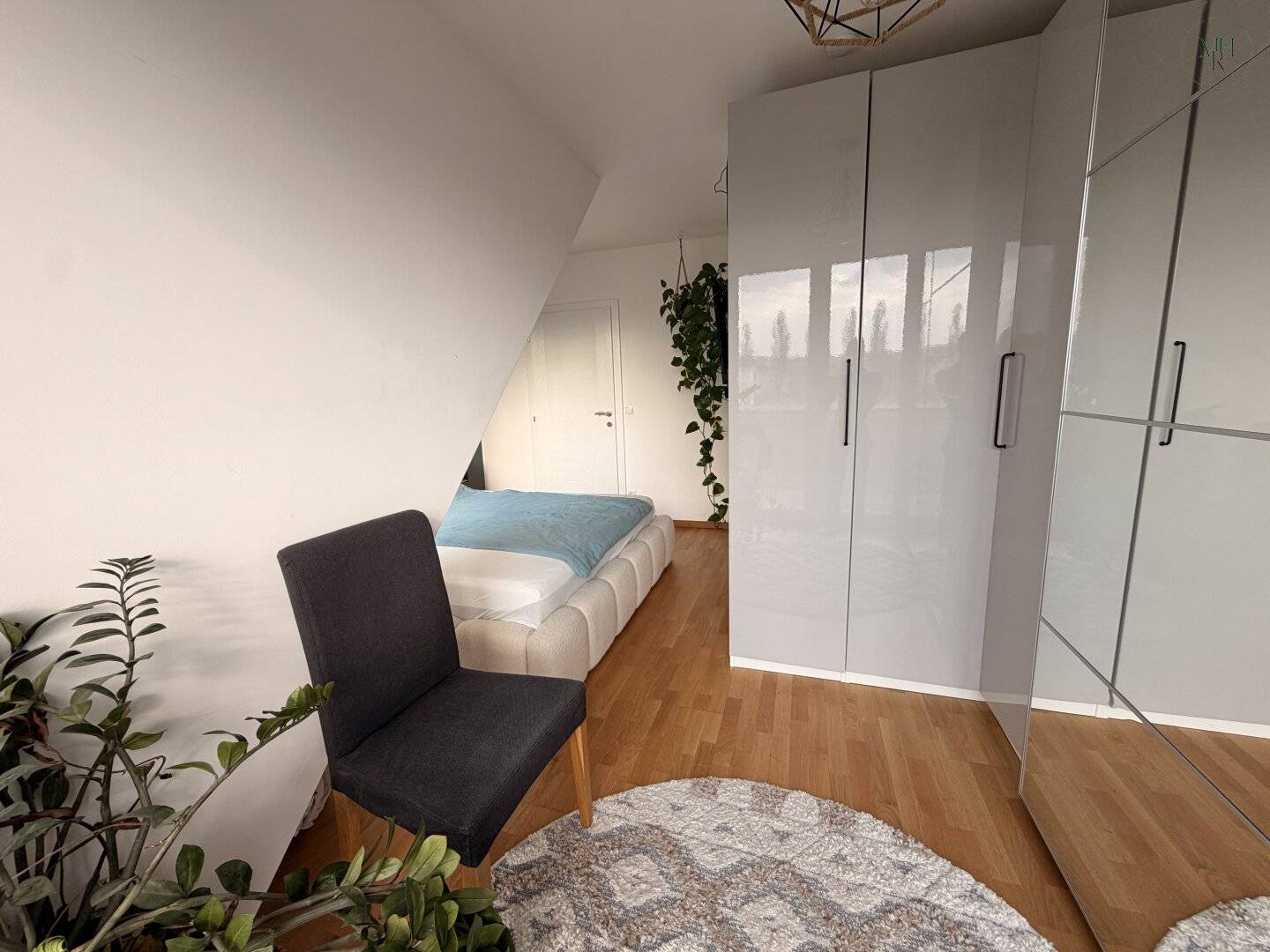 Dachgeschosswohnung mit Südwest Dachterrasse und Grünblick