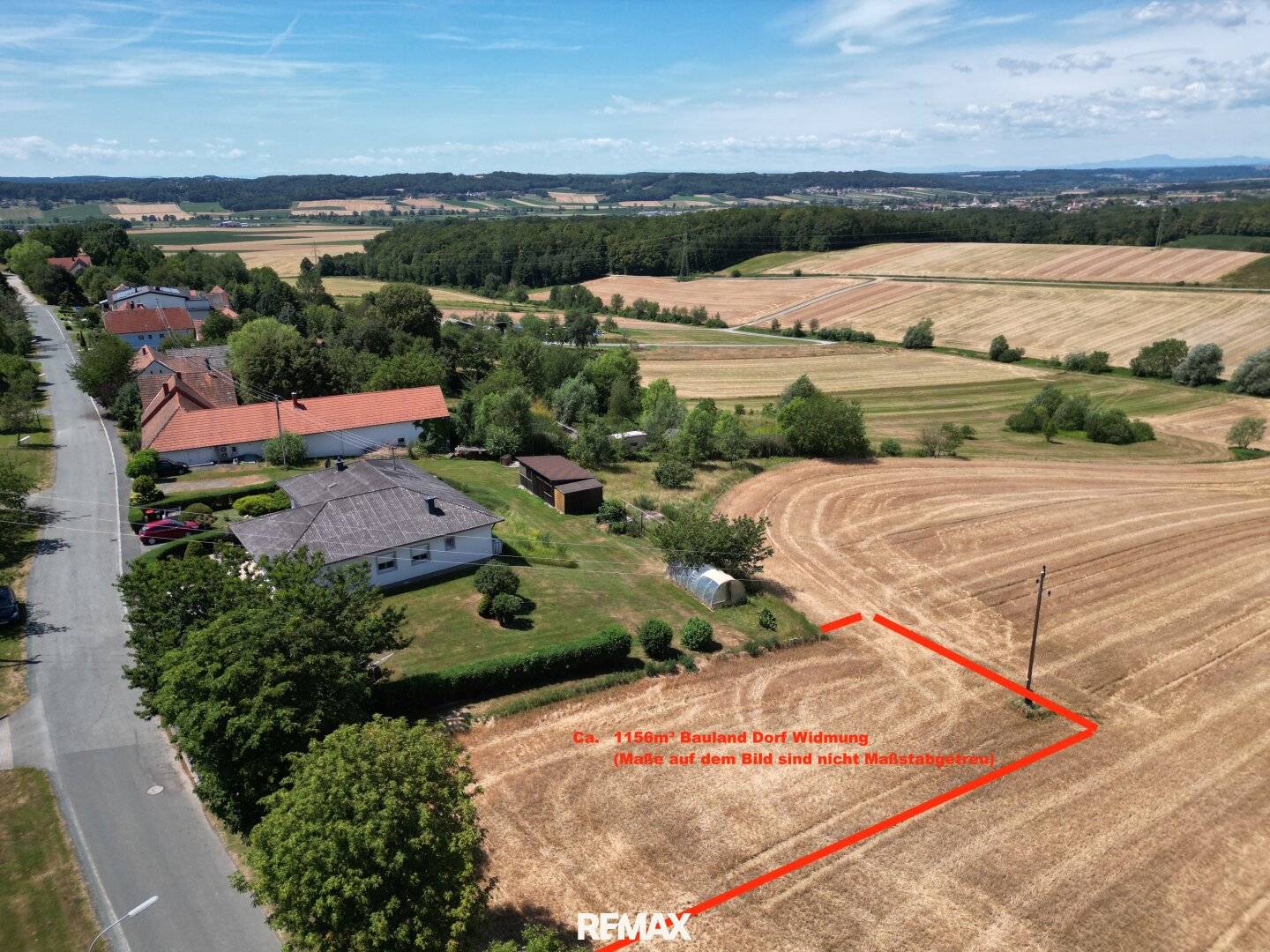 Baugrund in sonniger Ruhelage ohne Bauzwang