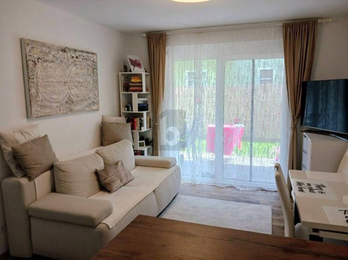 Ground floor apartment barrier free with private garden and terrace