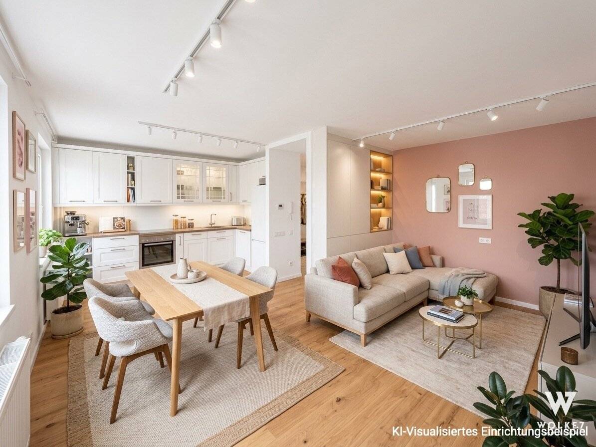 Fully renovated 2 room apartment with parquet and elevator