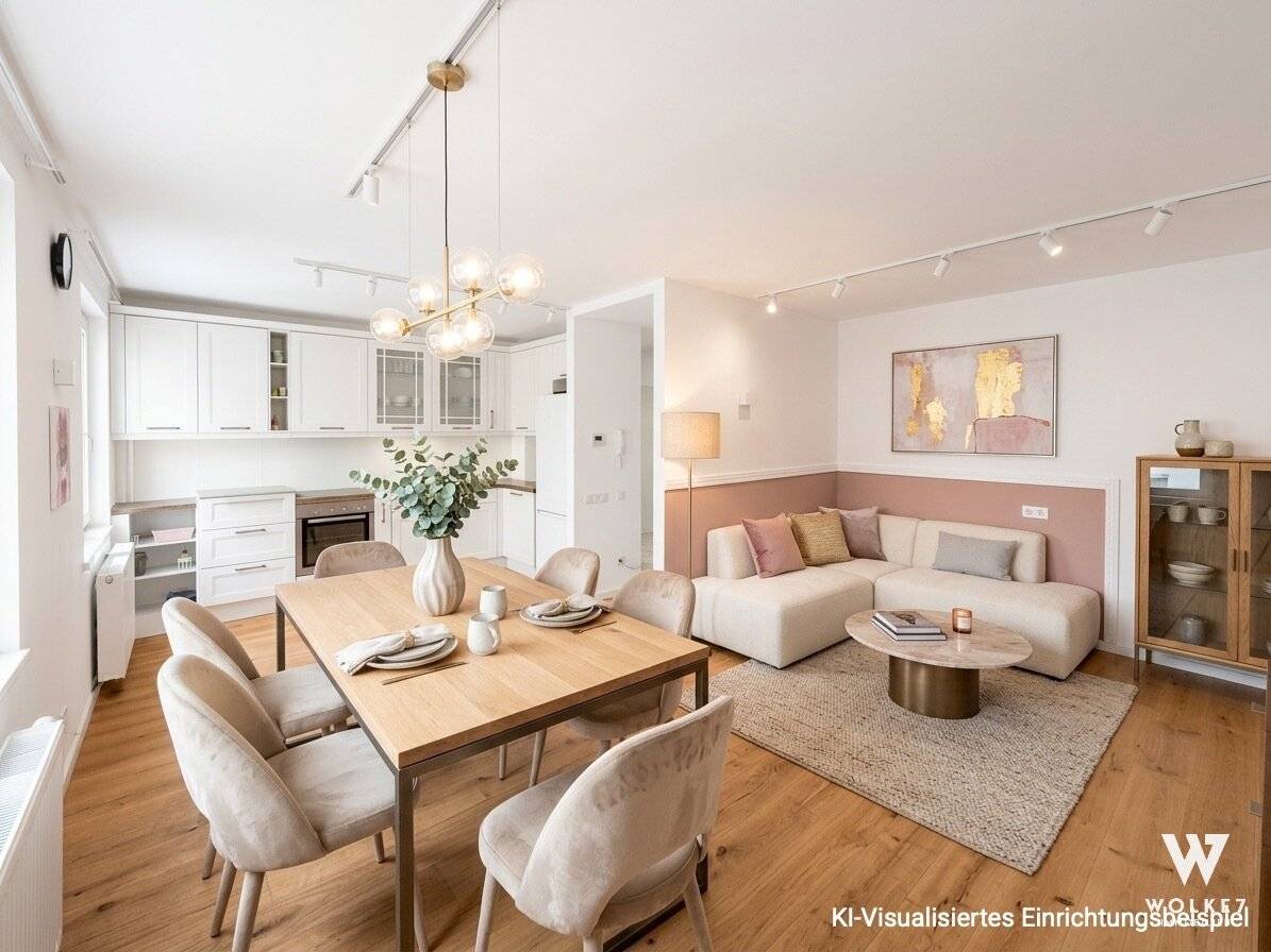 Generalsanierte 2 Zimmer Wohnung mit Parkett und Lift