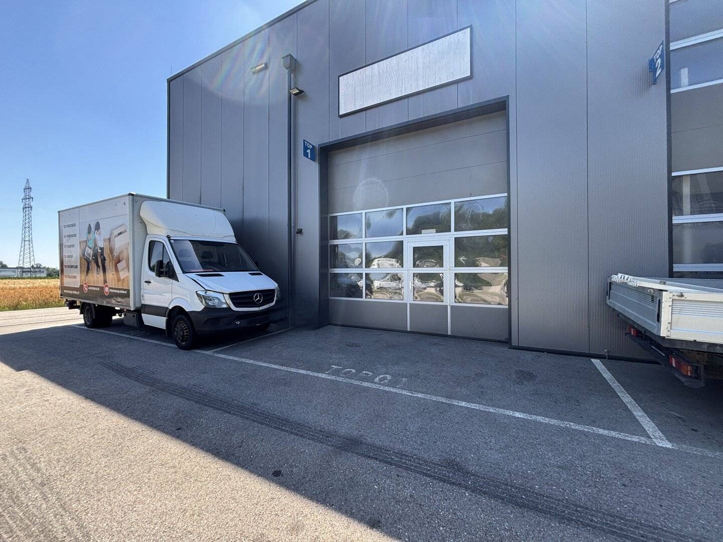 Flexible warehouse in Gewerbepark Ader