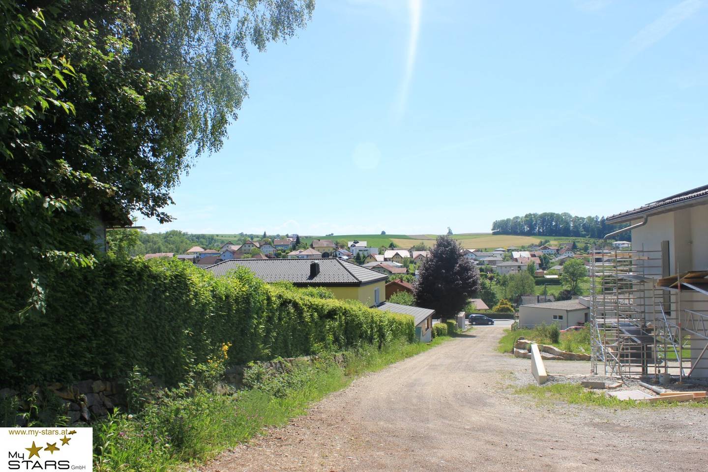 Baugrundstück mit Fernblick und Südwestlage