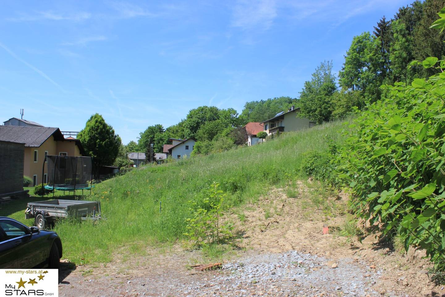 Baugrundstück mit Fernblick und Südwestlage