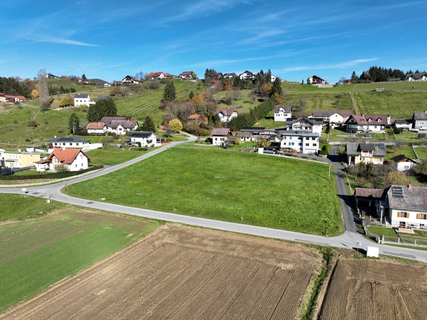 Baugrundstück mit sonniger Ruhelage in Stallhofen