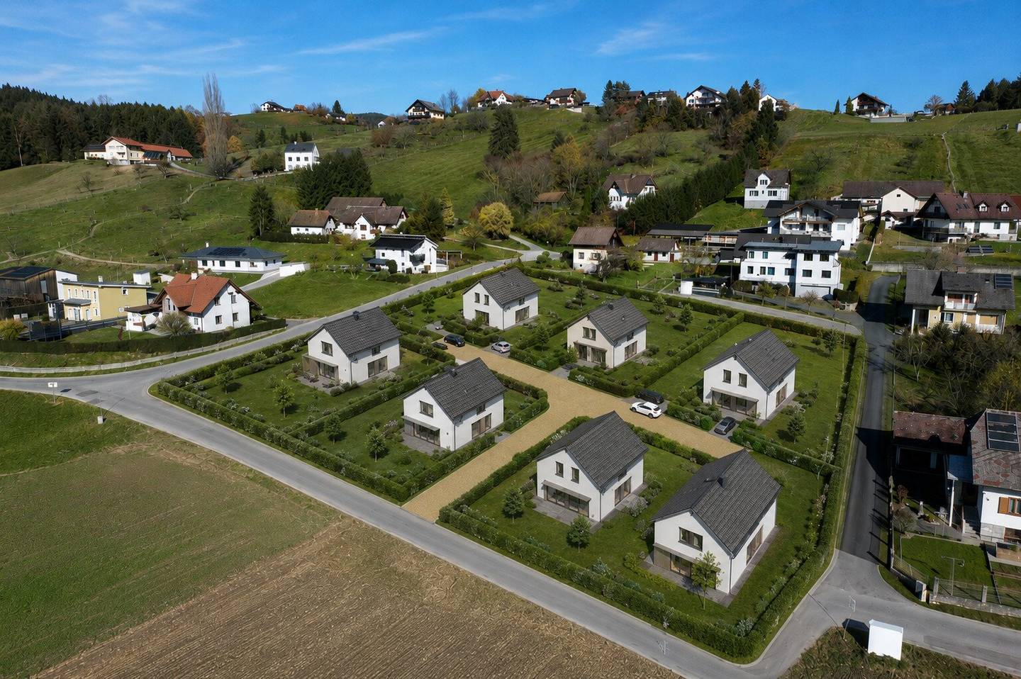 Baugrundstück mit sonniger Ruhelage in Stallhofen