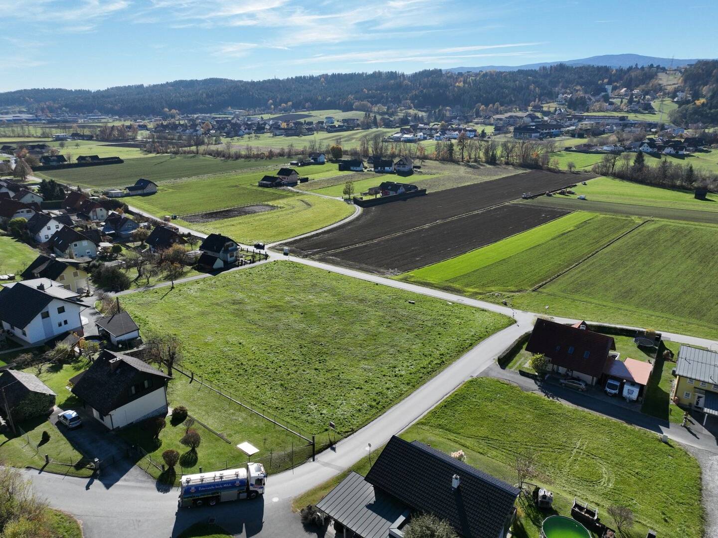 Baugrundstück mit sonniger Ruhelage in Stallhofen