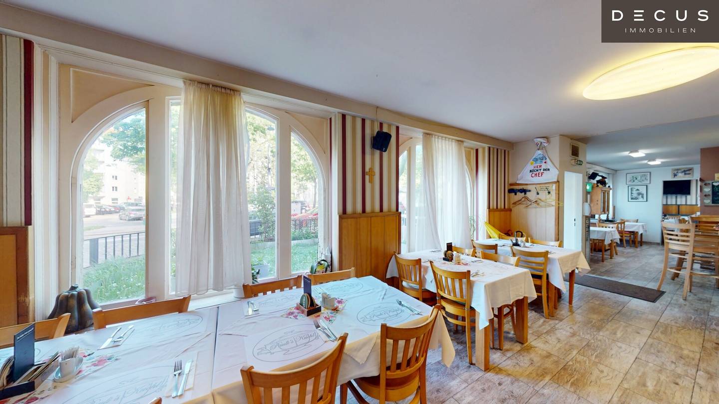 Gastronomielokal mit Gastgarten in Favoriten