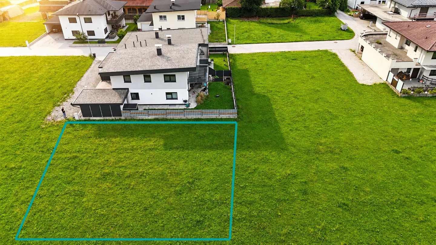 Baugrundstück mit Panoramablick in sonniger Lage