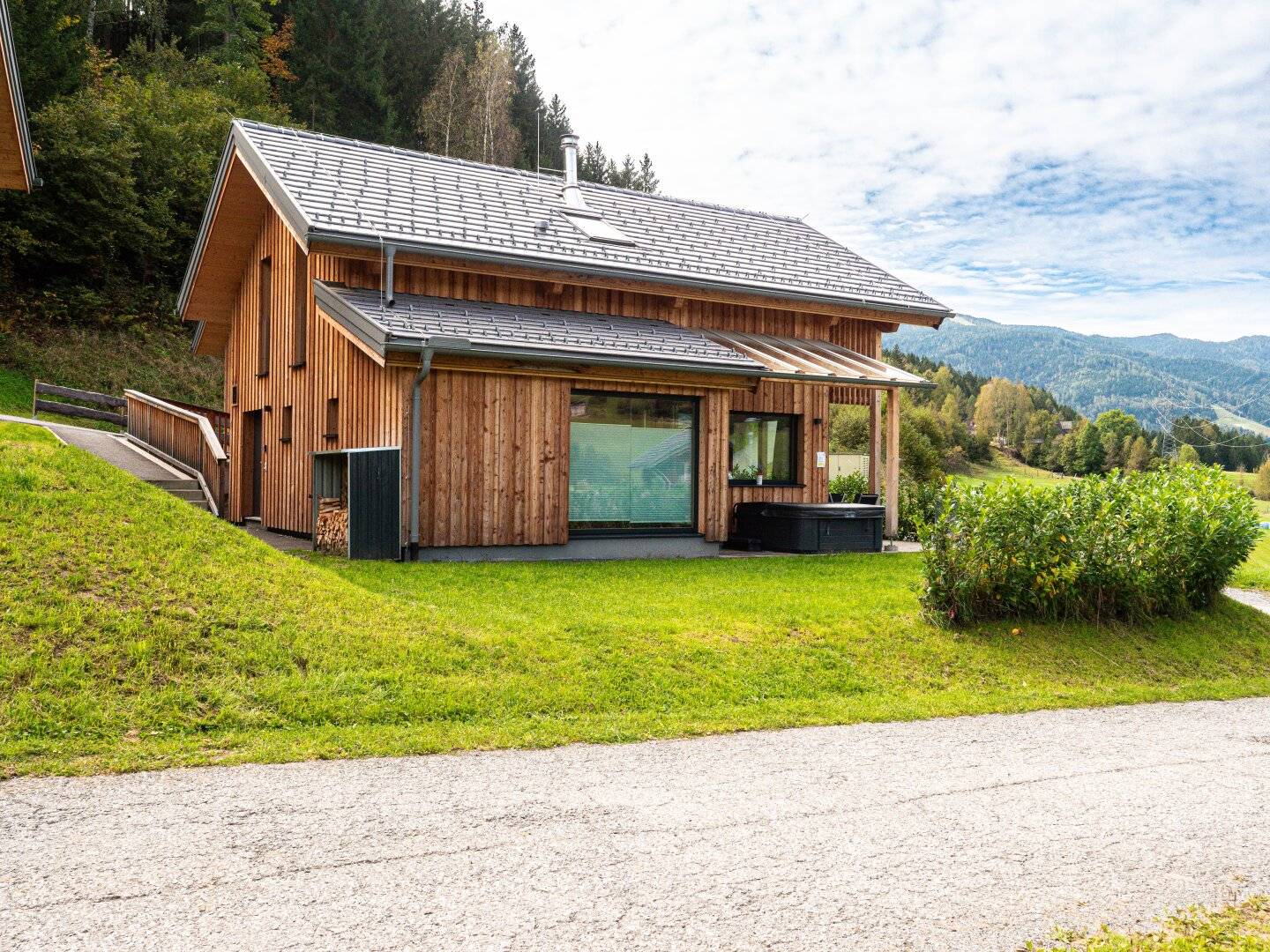 Chalet mit Sauna Whirlpool und Garten am Kreischberg