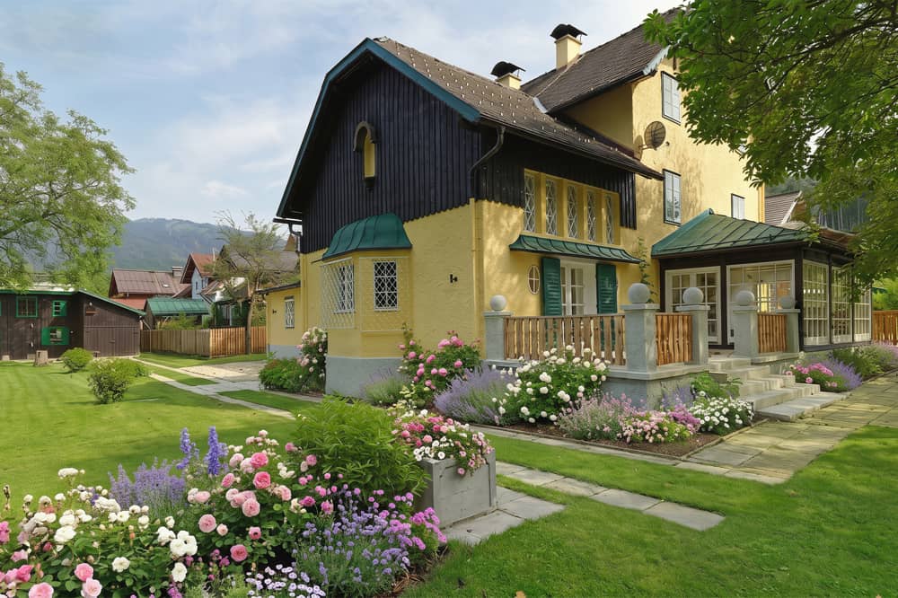 Historische Gründerzeitvilla mit Parkgarten in Bad Ischl