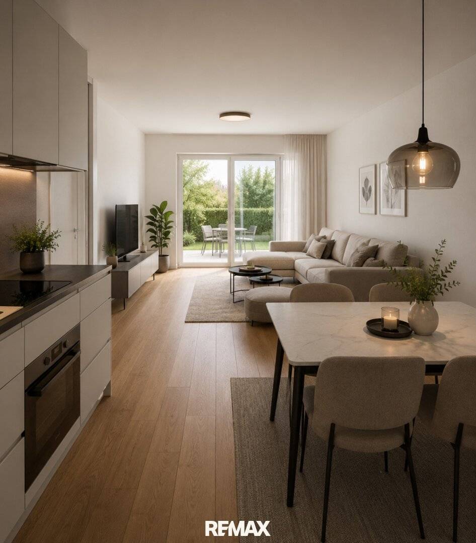 Neubauwohnung mit Garten und Terrasse in Gerasdorf