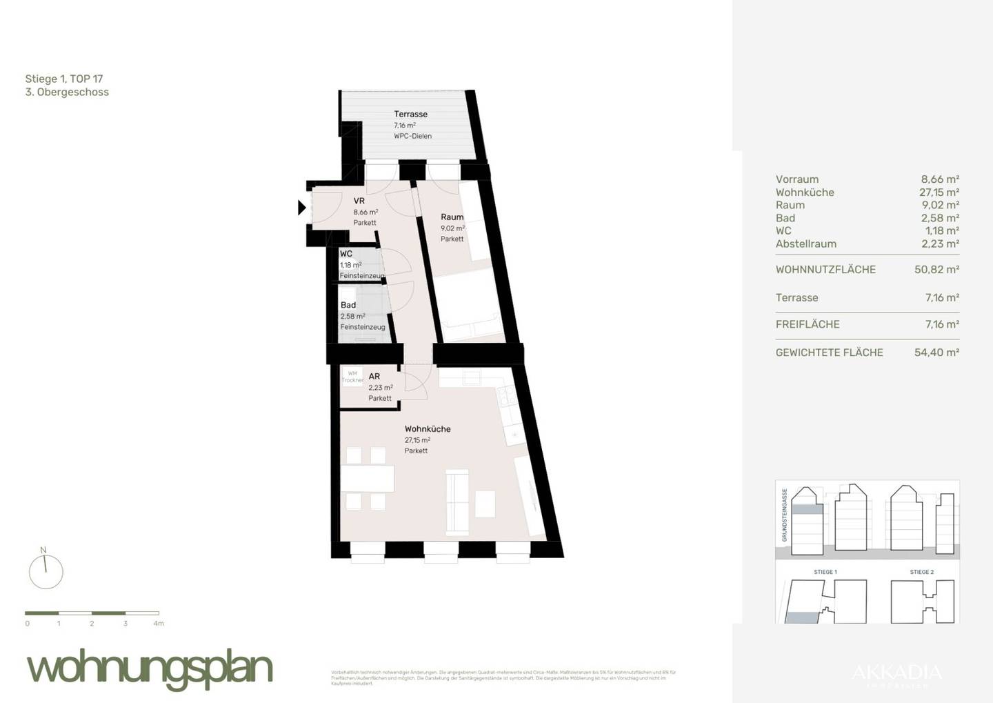 Renovated Altbau Loft with Open Kitchen and Terrace