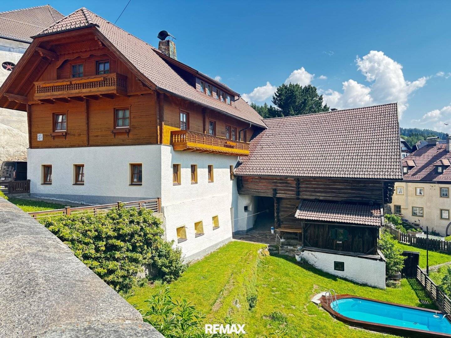 Historisches Lürzerhaus mit Stadl und Garten in zentraler Lage