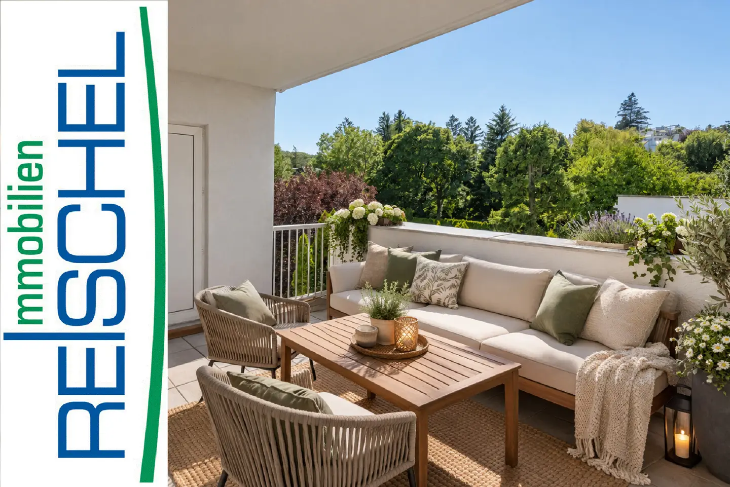 Dachgeschosswohnung mit Westloggia und Gemeinschaftsgarten