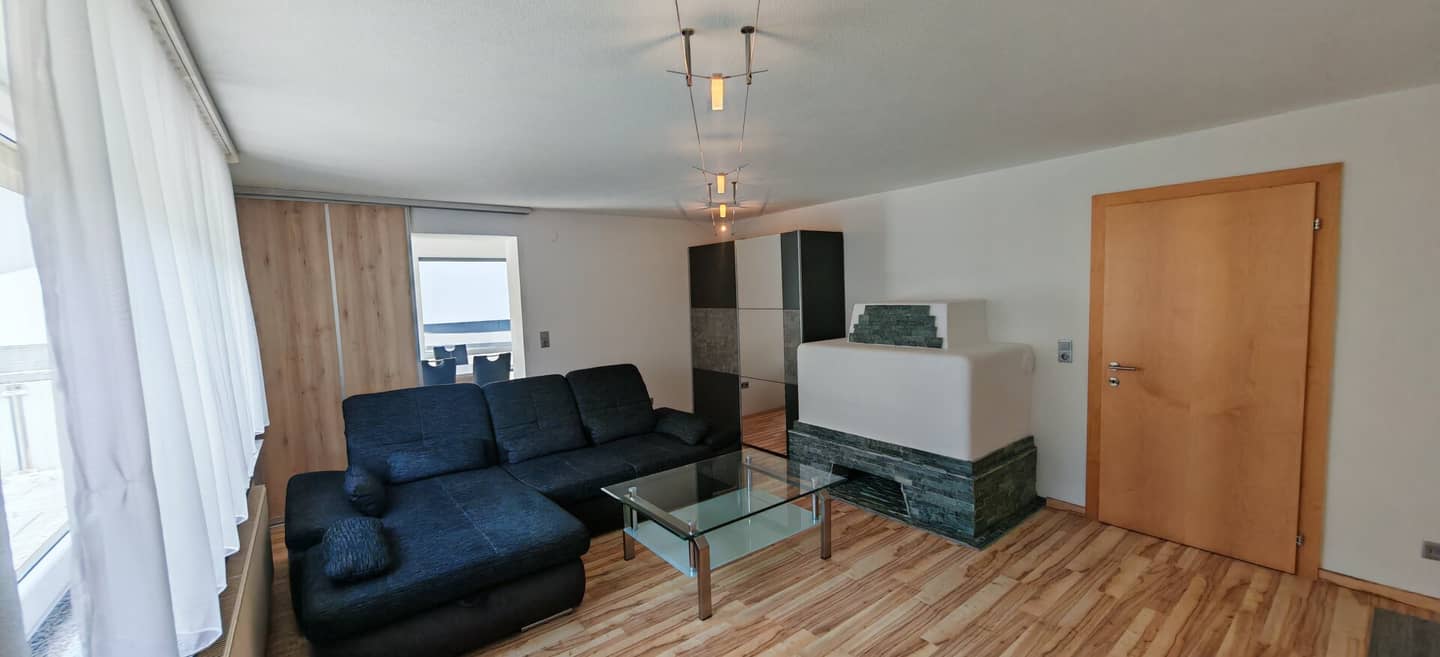 Well-maintained garden apartment with winter garden and south-facing terrace in Axams