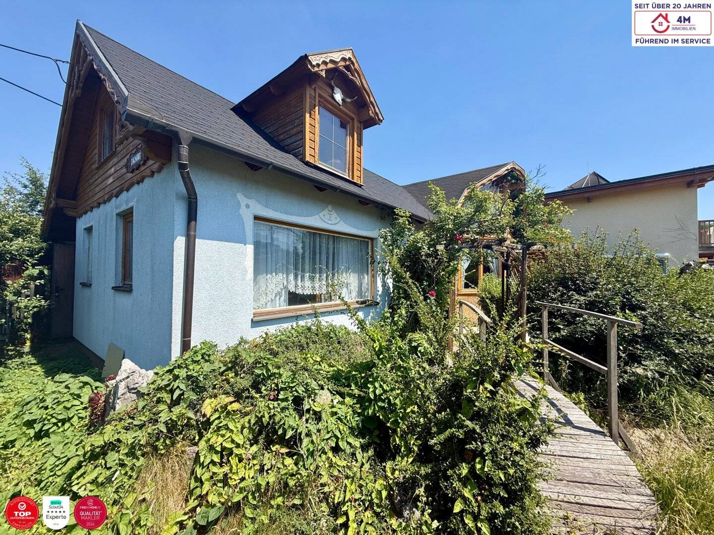 Bungalow mit Garten nahe dem Prater