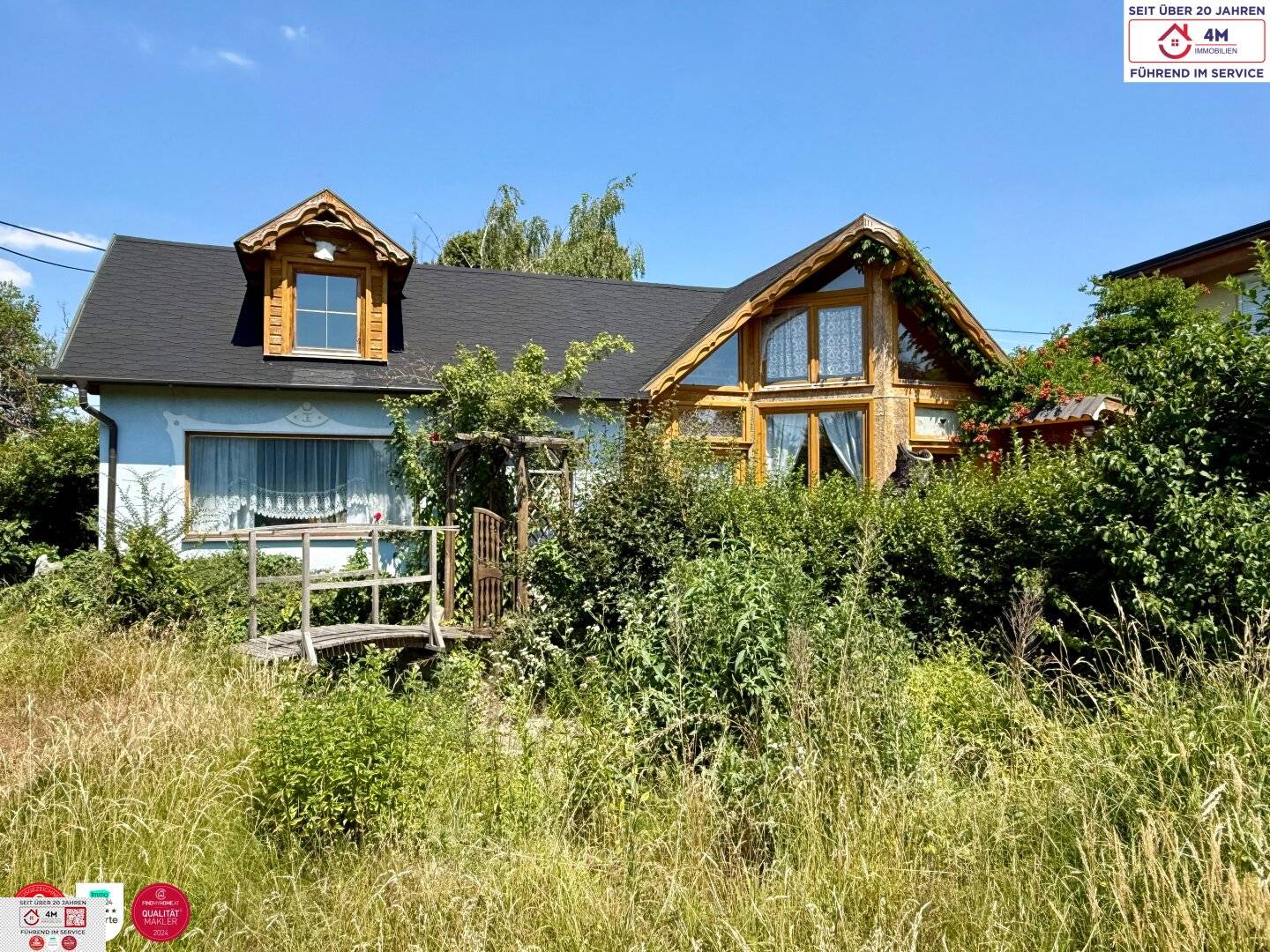 Bungalow mit Garten nahe dem Prater