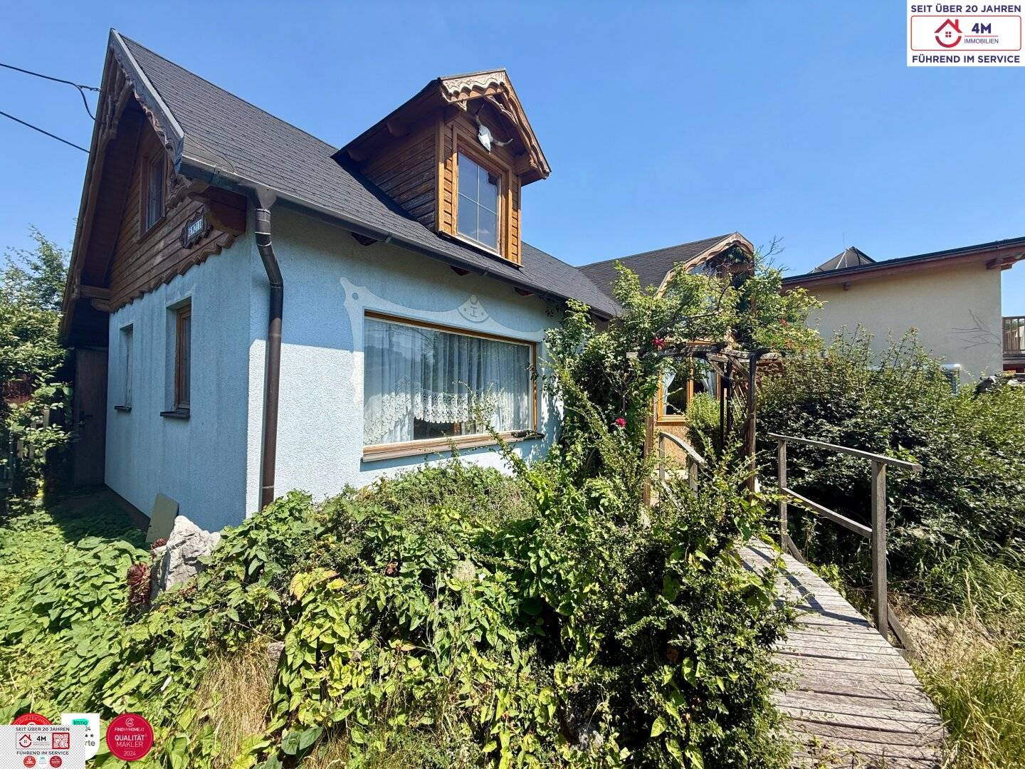 Bungalow mit Garten nahe dem Prater
