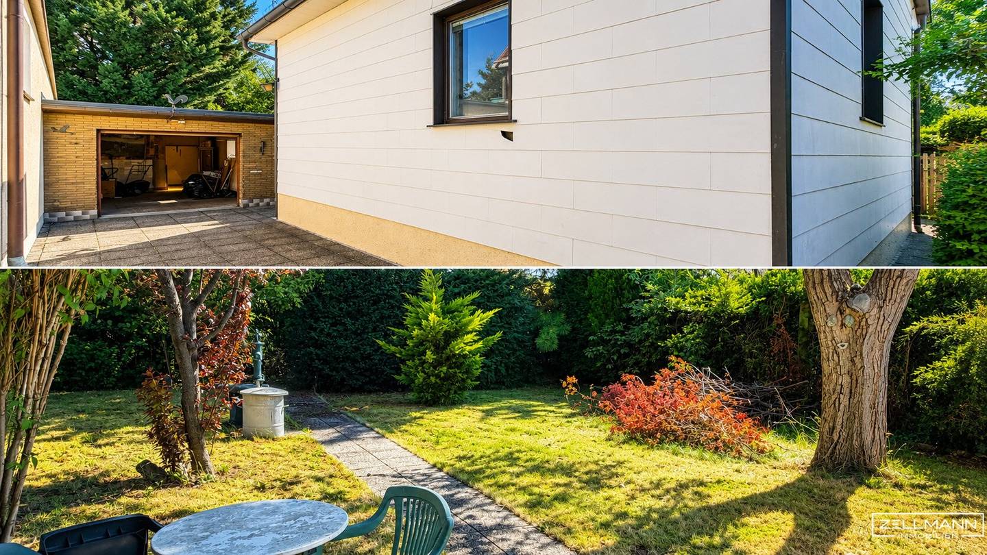 House in need of renovation with garden garage and terrace