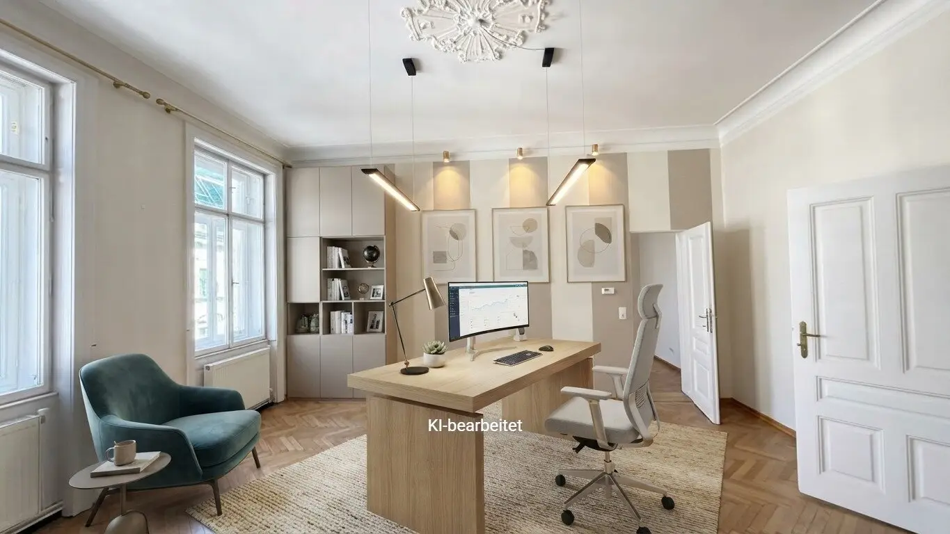 Office with high ceilings at Julius Tandler Platz