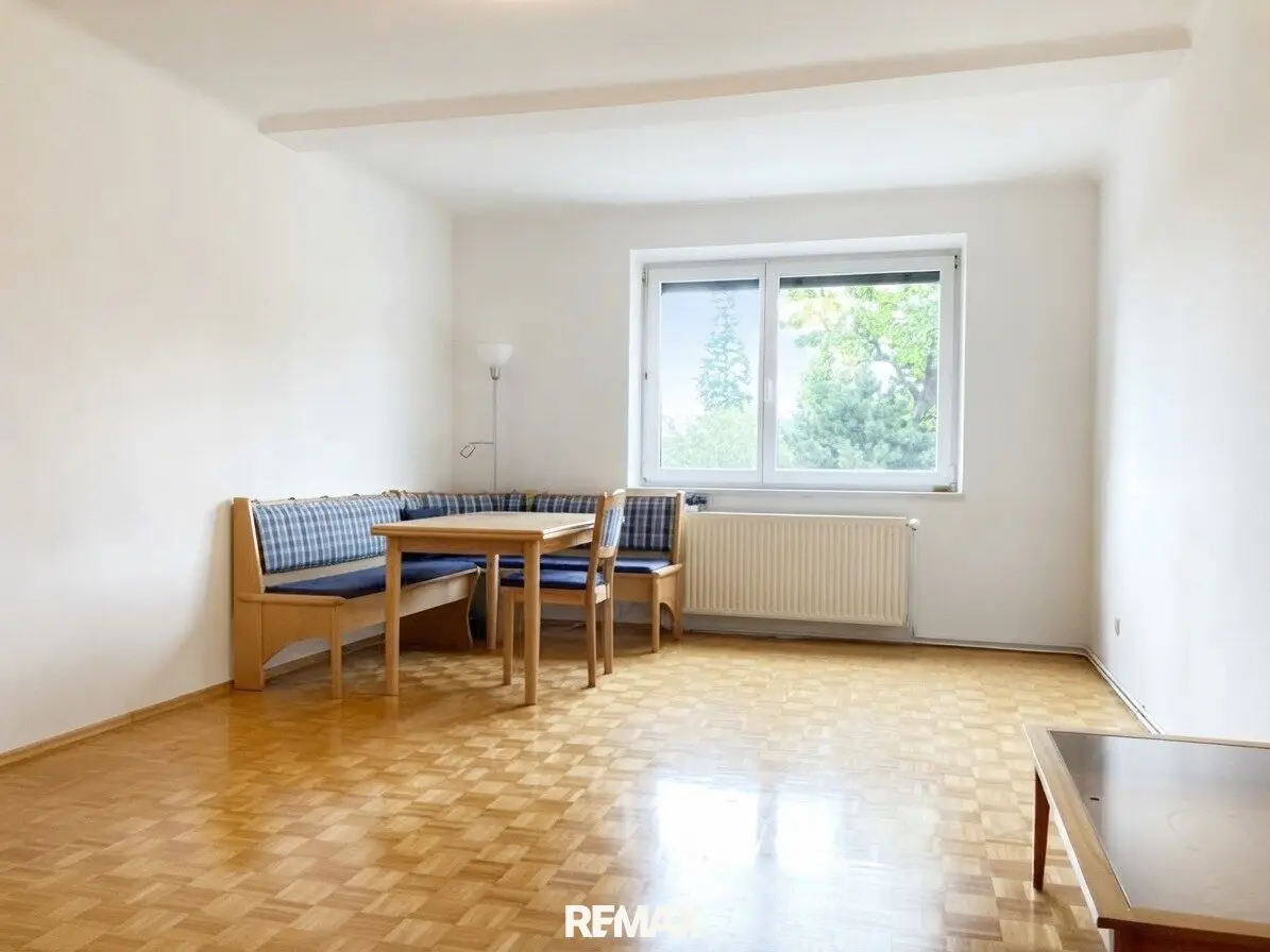 Wohnung mit Fernblick und Gartenmitbenützung in Grünruhelage