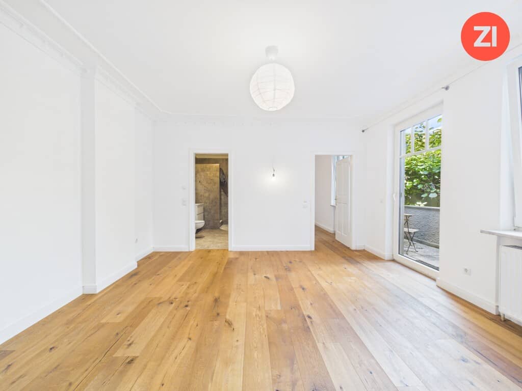 Charmante Altbauwohnung mit Terrasse im ruhigen Innenhof
