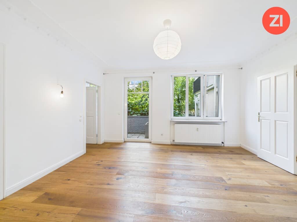 Charmante Altbauwohnung mit Terrasse im ruhigen Innenhof