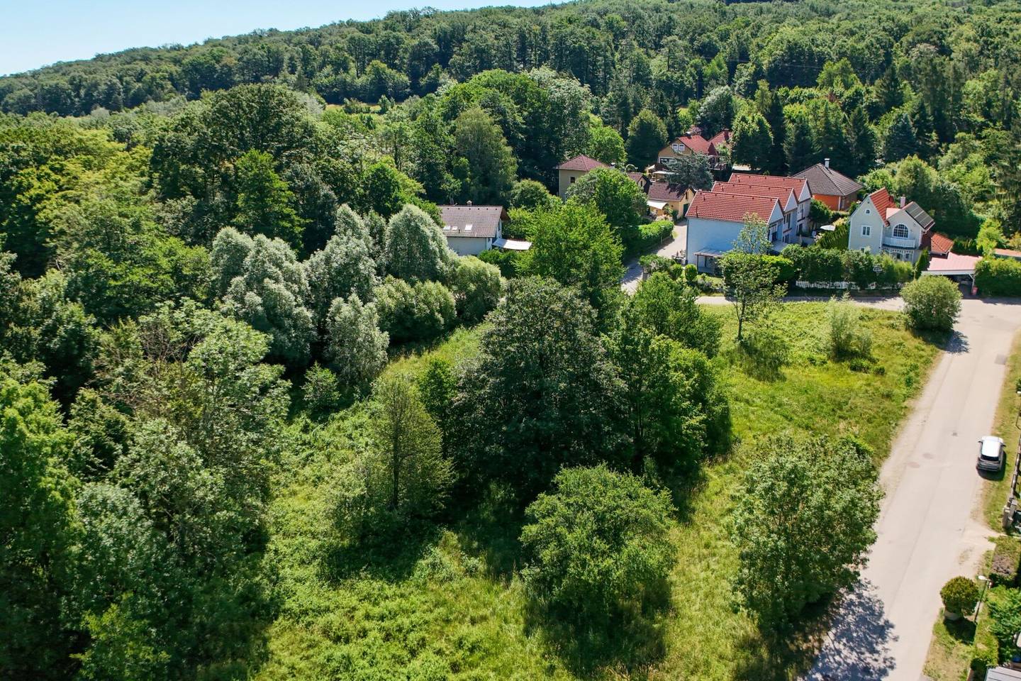 Sonniger Baugrund am Waldrand in Purkersdorf Baunzen