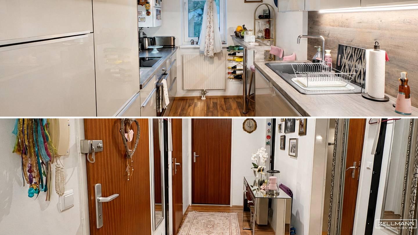 Living with garden flair in Rodaun move in ready 3 room apartment with a beautiful communal garden ZELLMANN IMMOBILIEN