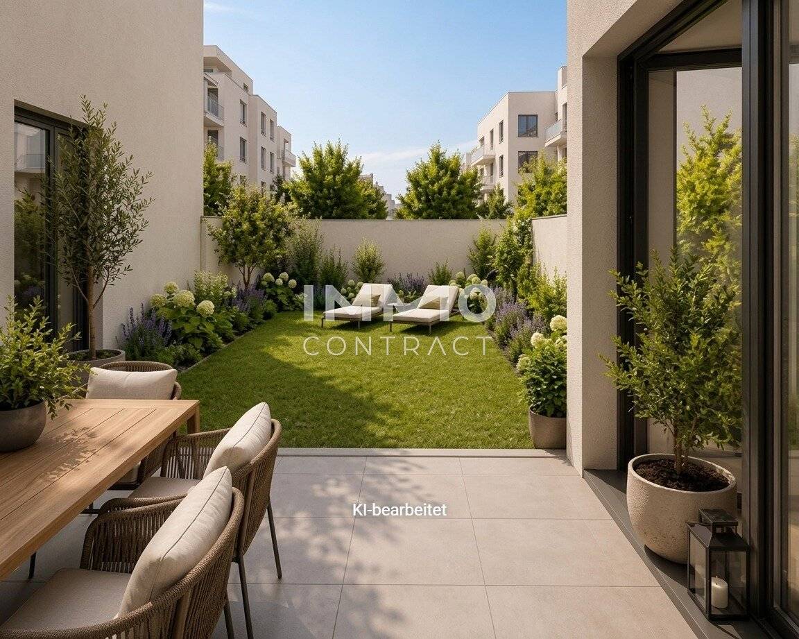 Erdgeschosswohnung mit Garten Terrasse und Loggia nahe Schönbrunn