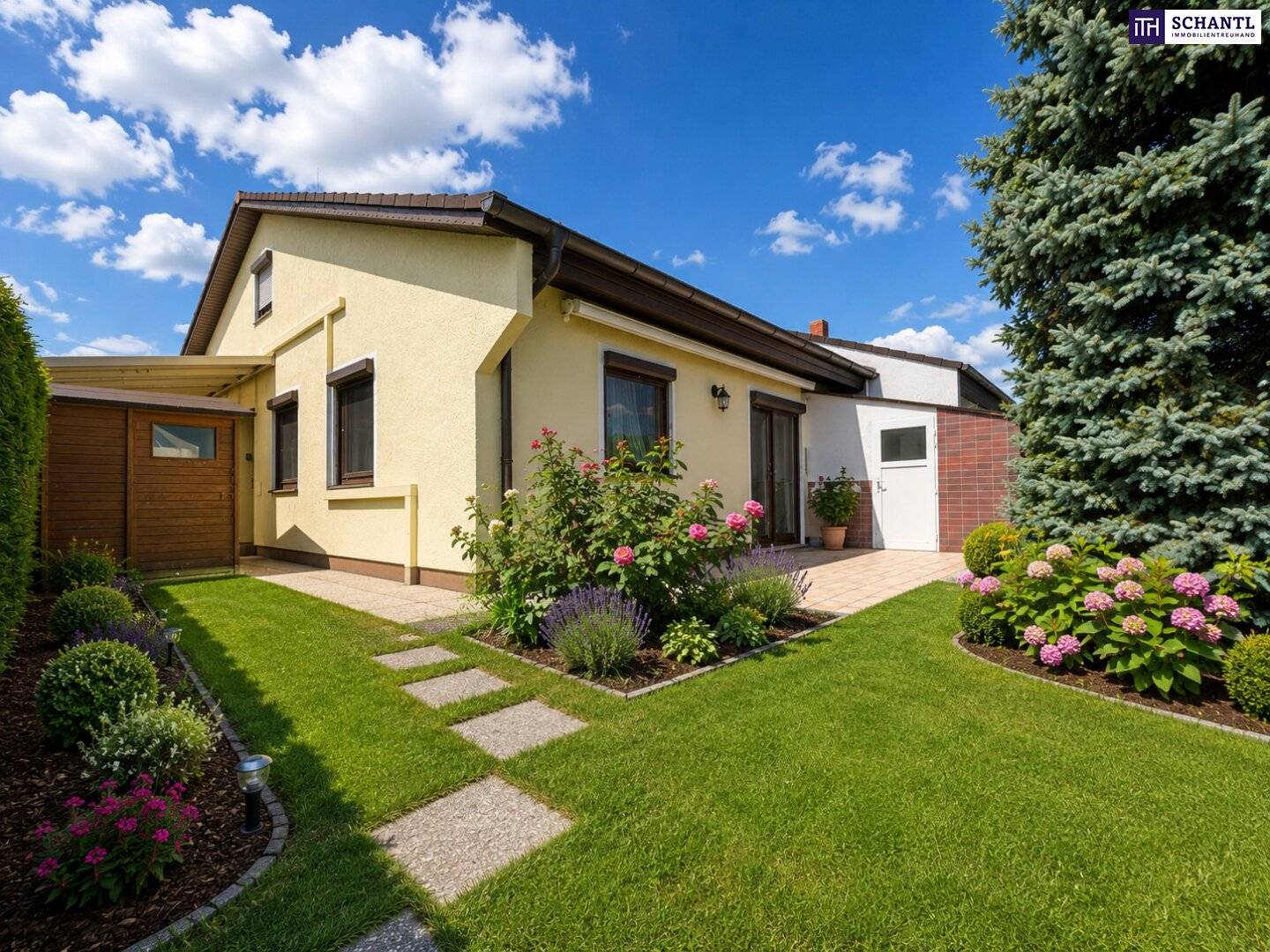 Detached house with lake access at Babenbergersee