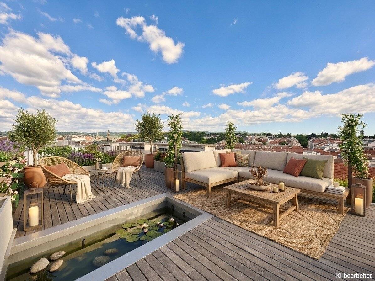 Maisonette Penthouse with Rooftop Terrace and Panoramic Views