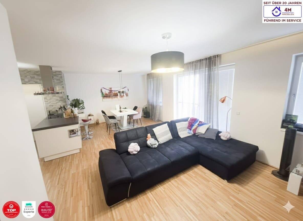 Bright new build apartment with loggia near Rennweg